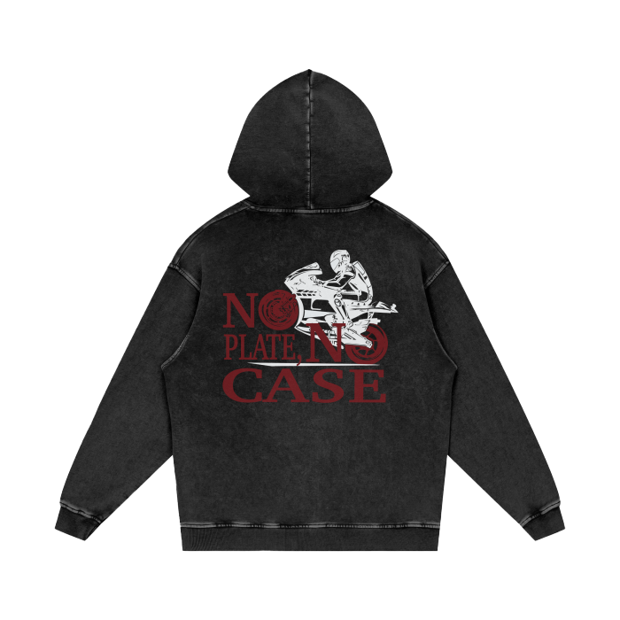 No Plate No Case (Oversized Hoodie)