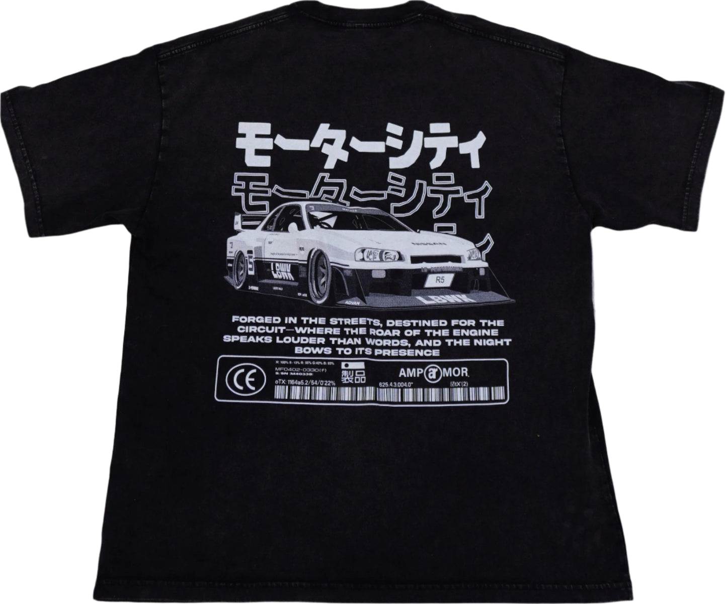 LBWK R34 Oversize Snow Washed Summer T-Shirt