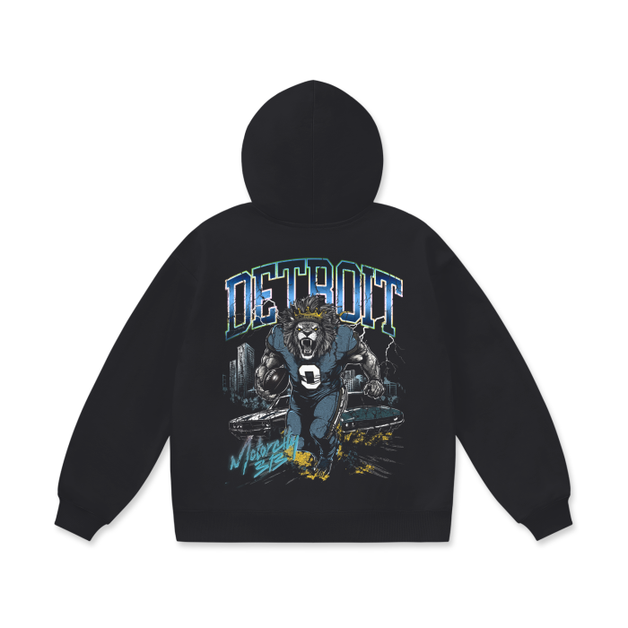 Oversize Heavyweight "Motor City" Collection Hoodie