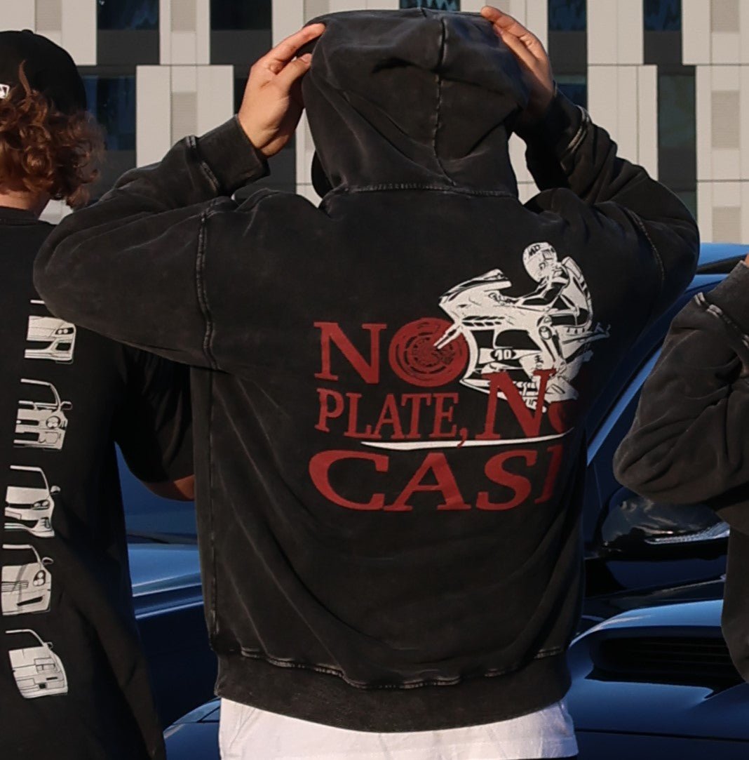 No Plate No Case (Oversized Hoodie)